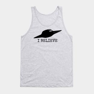 I BELIEVE UFO Classic Tank Top